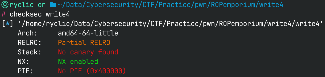 Checksec